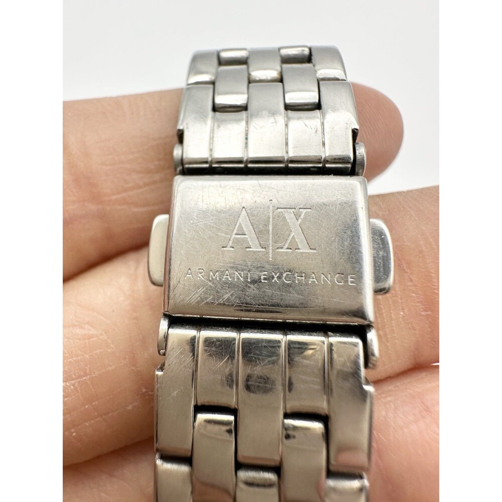Armani Exchange AX5330 Miss Jackson MOP Dial Stainless Steel Women's Watch 6” - Picture 6 of 7